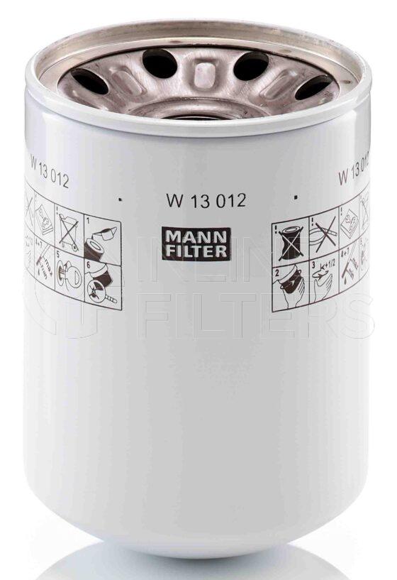 Mann W 13 012. FILTER-Lube(Brand Specific) Product – Brand Specific Mann – Spin On Product Mann filter product