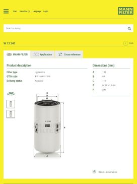 Datasheet for FMH-W13240