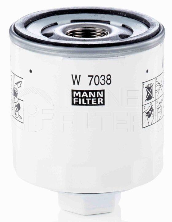 Mann W 7038. Filter Type: Lube.