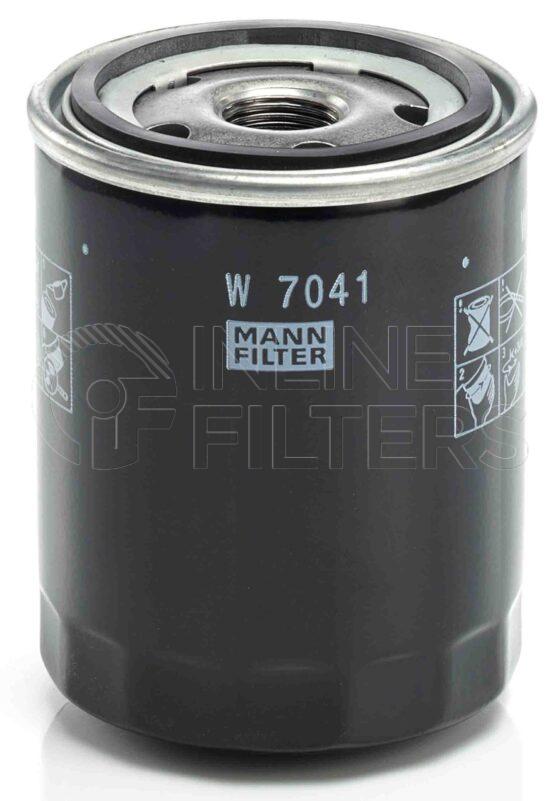 Mann W 7041. Filter Type: Lube.