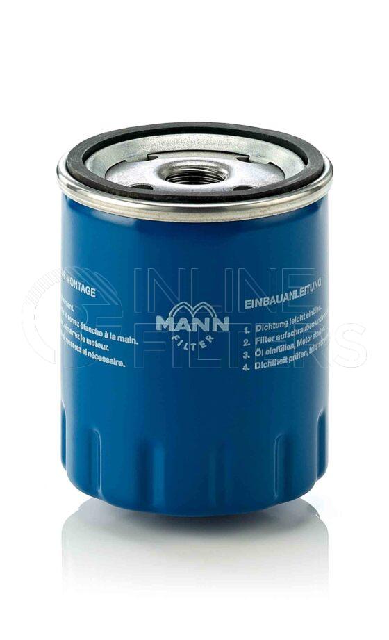 Mann W 712/15. Lube Filter Product – Brand Specific Mann – Spin On Product Spin on lube filter Filter Removal Tool FMH-LS7-2 Removal Tool Kit FMH-LSK01-9