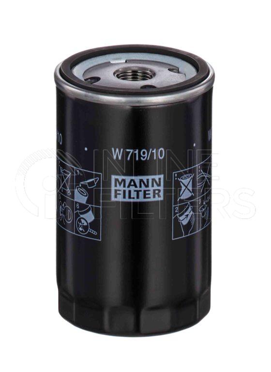 Mann W 719/10. Filter Type: Lube.