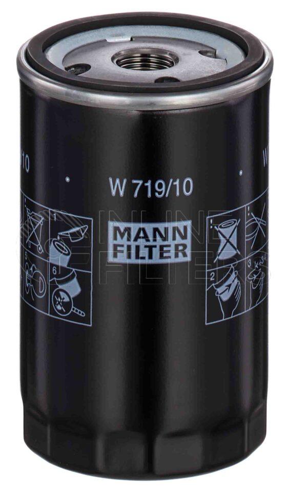 Mann W 719/10. Filter Type: Lube.