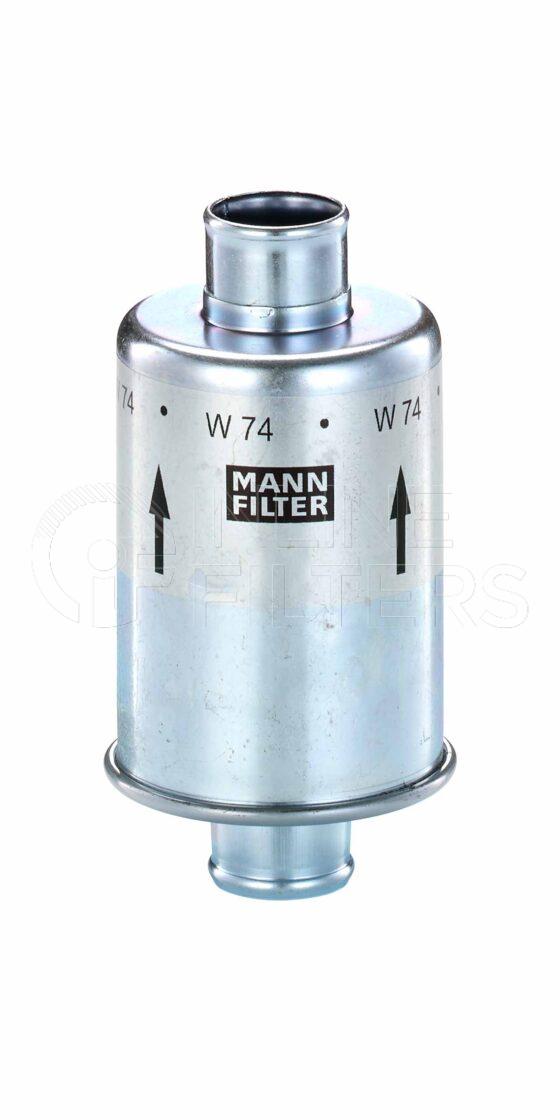 Mann W 74. Filter Type: Hydraulic.