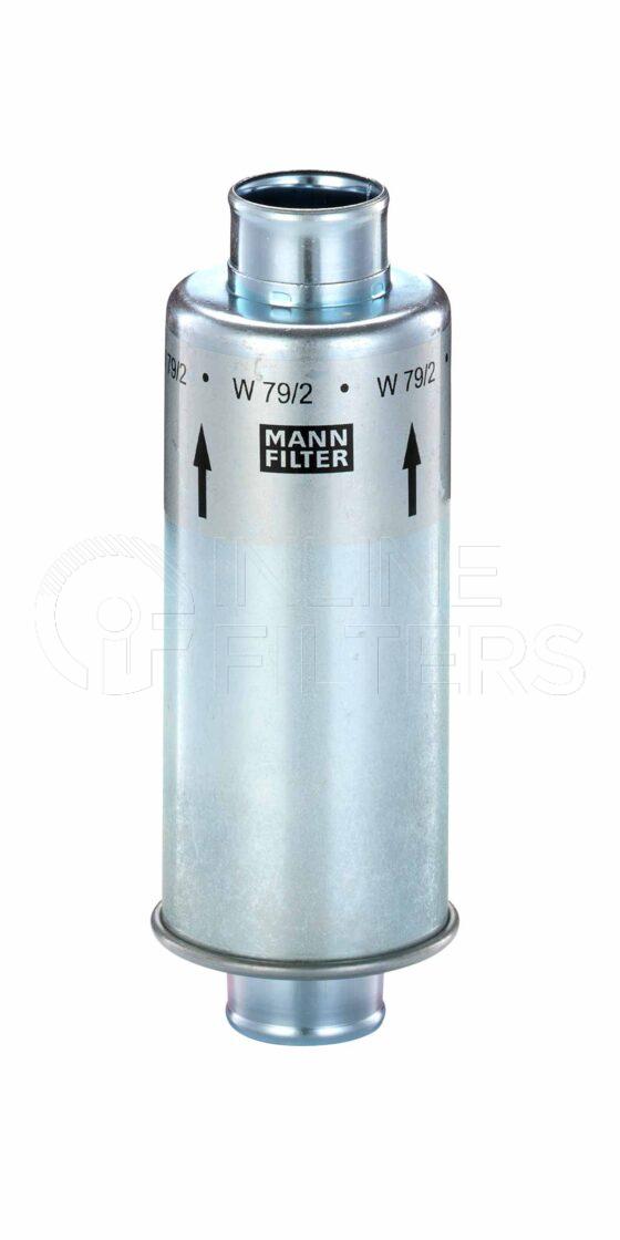 Mann W 79/2. Filter Type: Hydraulic.