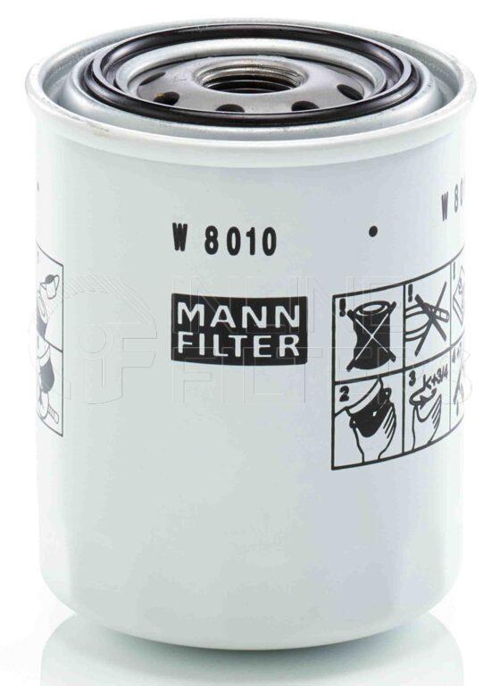 Mann W 8010. Filter Type: Lube.