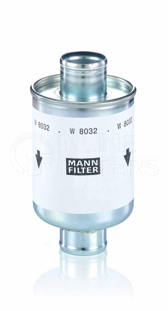 Mann W 8032. Filter Type: Lube.