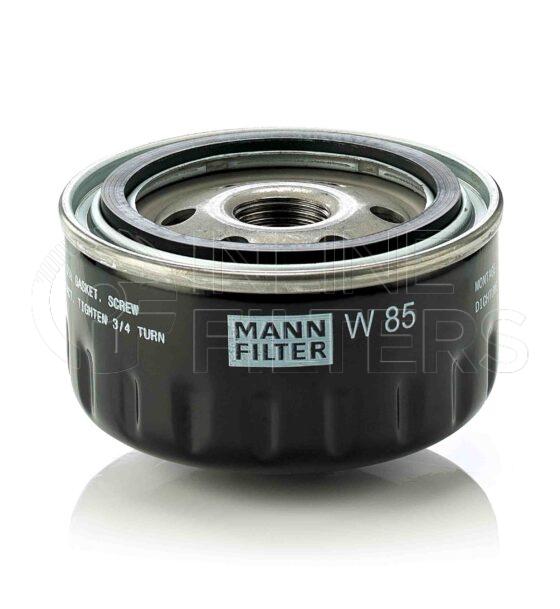 Mann W 85. Filter Type: Lube.