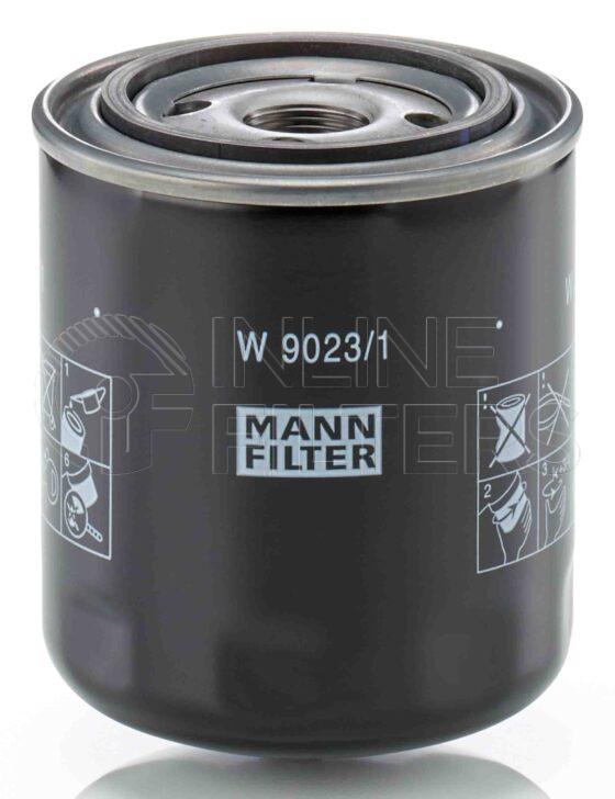 Mann W 9023/1. Filter Type: Hydraulic. Transmission.