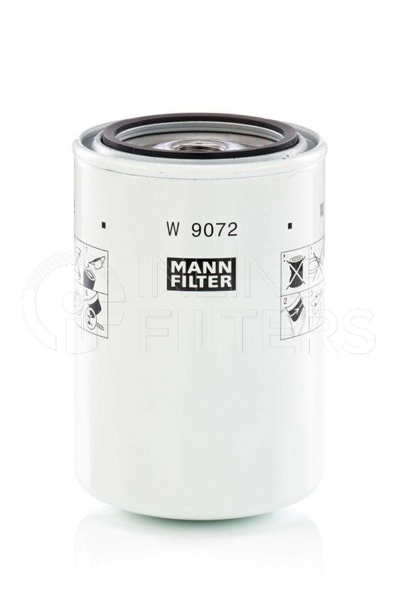 Mann W 9072. Filter Type: Lube.