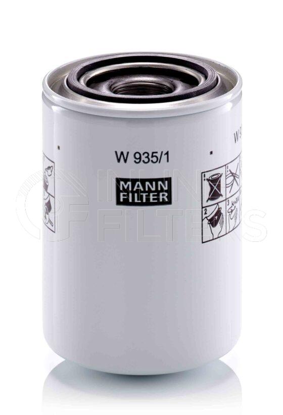 Mann W 935/1. Filter Type: Lube.