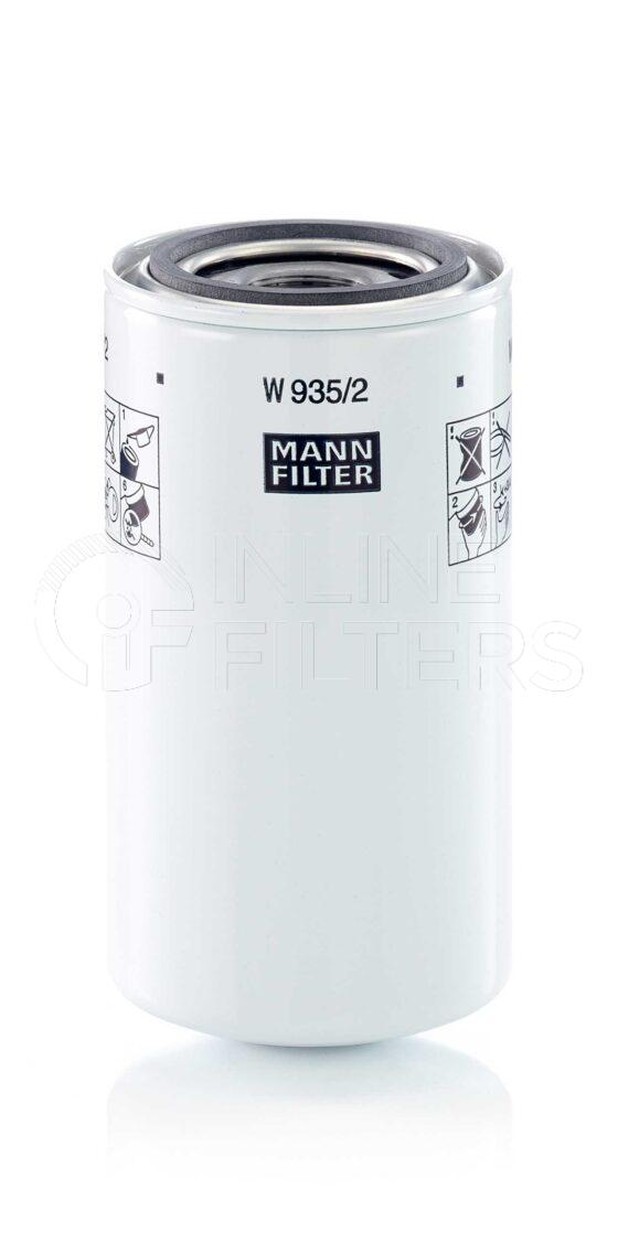 Mann W 935/2. Filter Type: Hydraulic.
