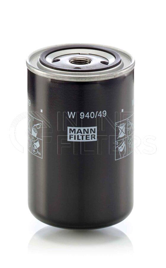 Mann W 940/49. Filter Type: Lube.