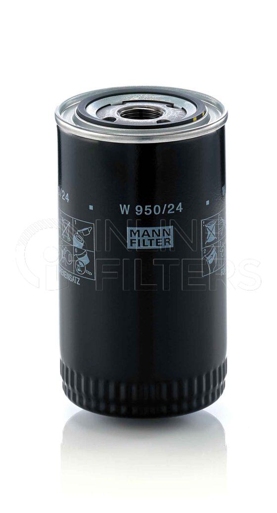 Mann W 950/24. Filter Type: Lube.