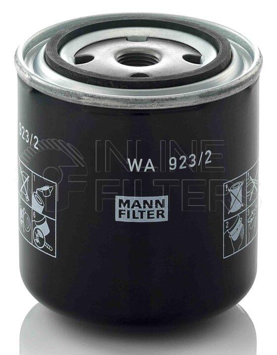 Mann WA 923/2. Filter Type: Water. Coolant Liquid.