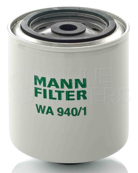 Mann WA 940/1. Filter Type: Water. Coolant Liquid.