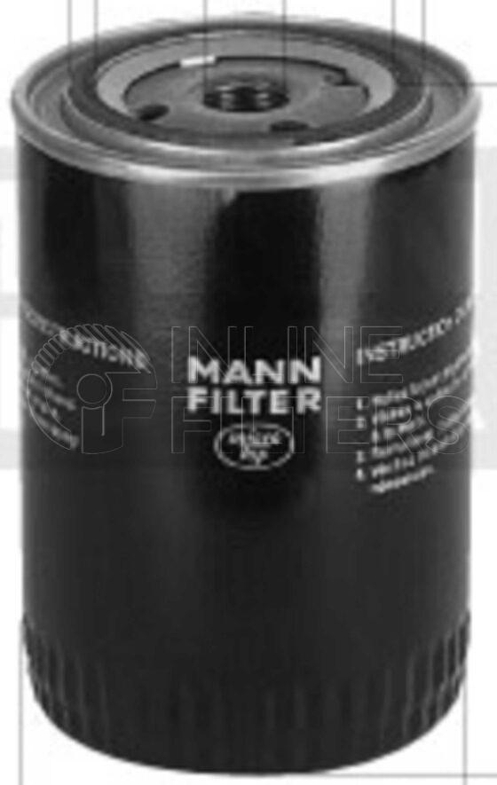 Mann WA 940/5. Filter Type: Water. Coolant Liquid.