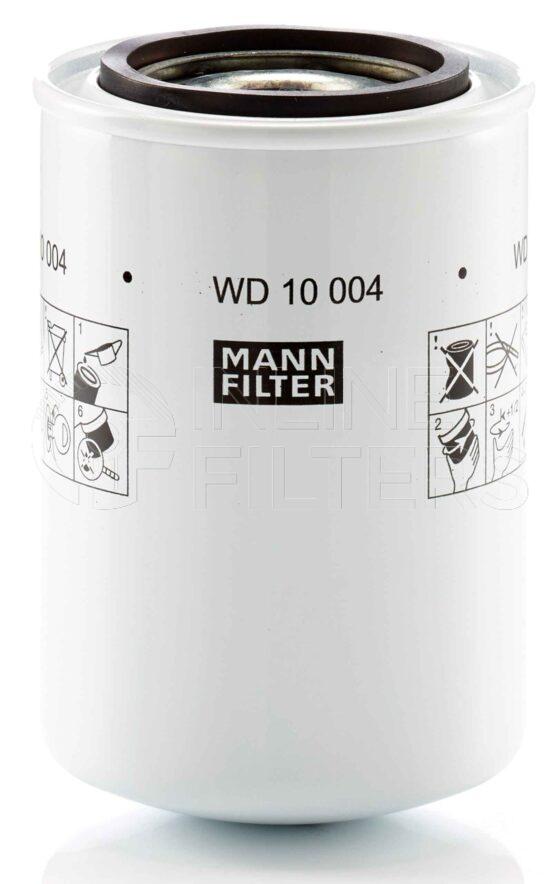 Mann WD 10 004. Filter Type: Hydraulic.