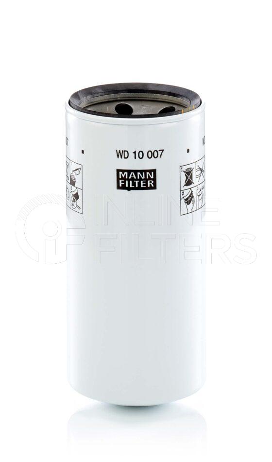 Mann WD 10 007. Filter Type: Hydraulic.