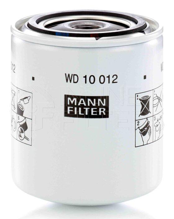 Mann WD 10 012. Filter Type: Hydraulic.