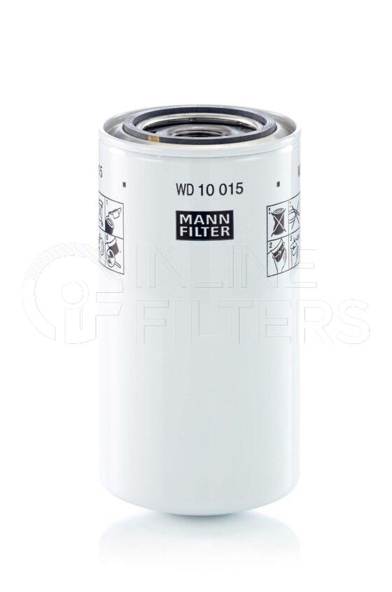 Mann WD 10 015. Filter Type: Hydraulic.