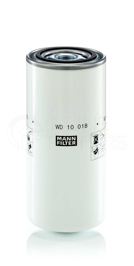 Mann WD 10 018. Filter Type: Hydraulic.