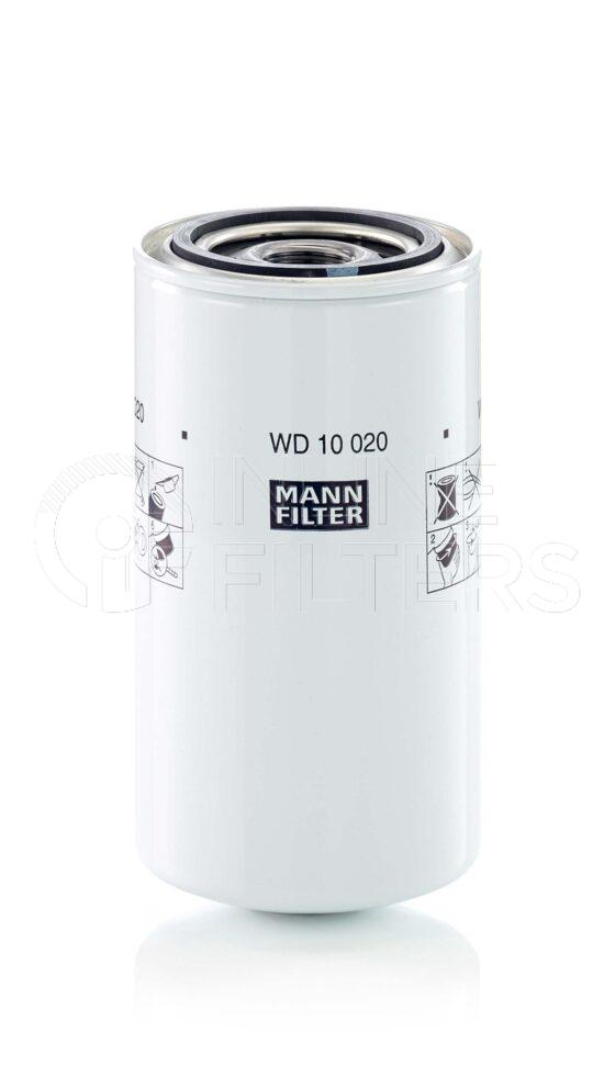 Mann WD 10 020. Filter Type: Hydraulic.