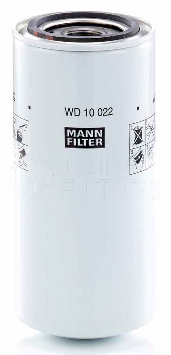 Mann WD 10 022. Filter Type: Hydraulic.