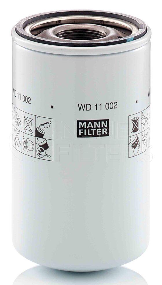 Mann WD 11 002. Filter Type: Hydraulic.