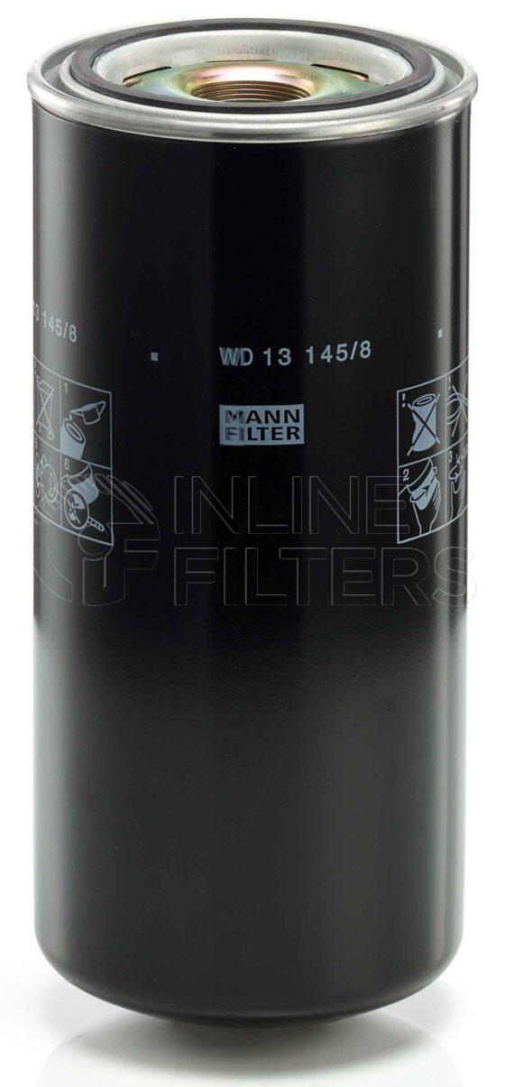 Mann WD 13 145/8. Filter Type: Lube.