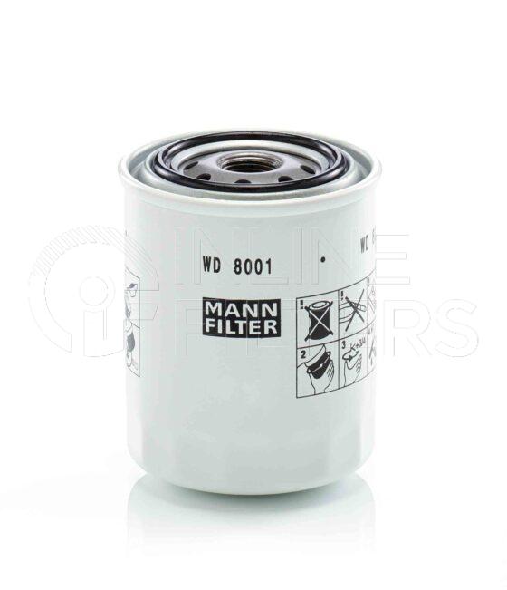 Mann WD 8001. Filter Type: Hydraulic.