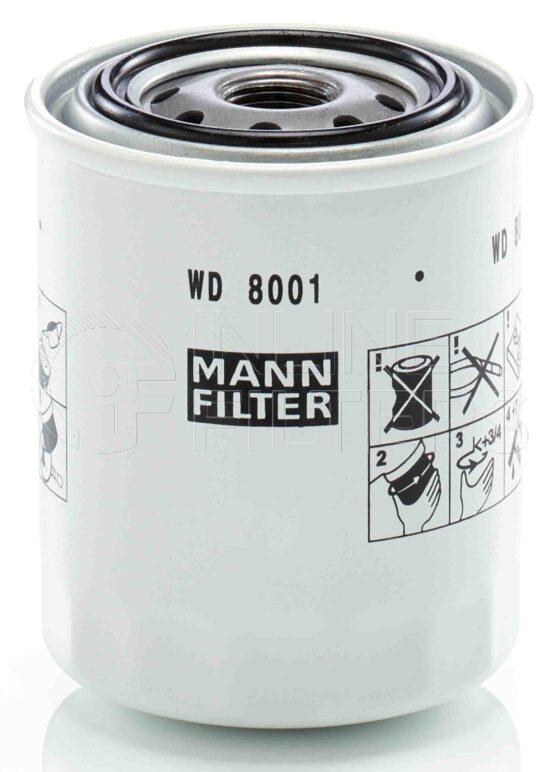 Mann WD 8001. Filter Type: Hydraulic.