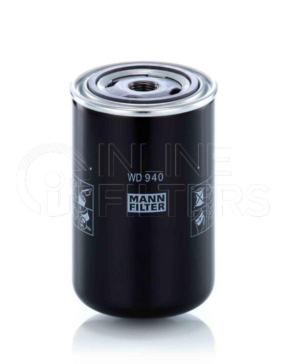 Mann WD 940. Filter Type: Hydraulic.