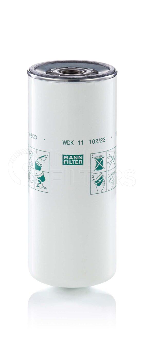 Mann WDK 11 102/23. Filter Type: Fuel.