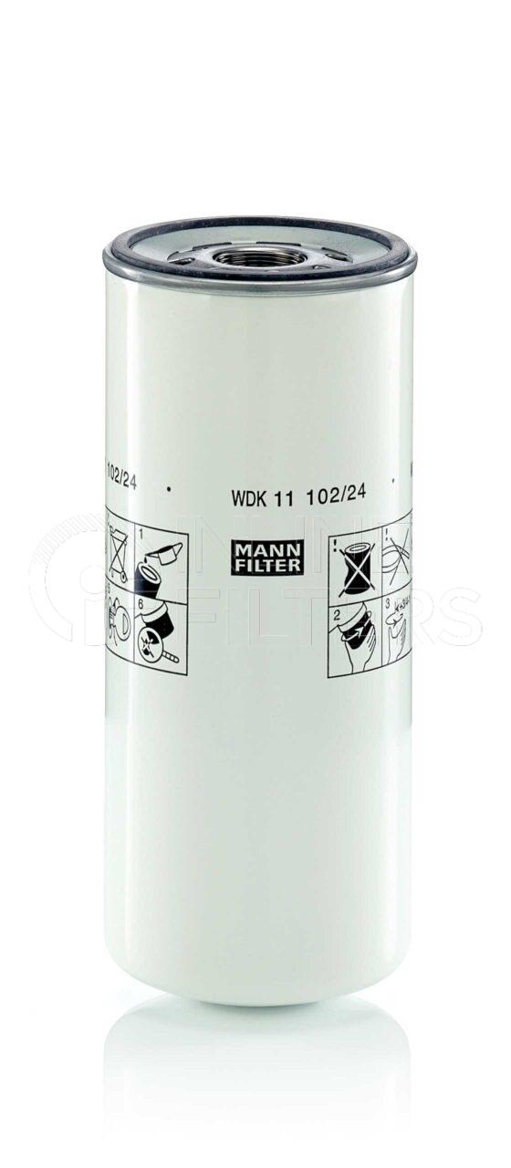 Mann WDK 11 102/24. Filter Type: Fuel.