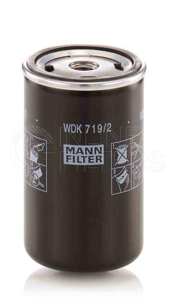 Mann WDK 719/2. Filter Type: Fuel.