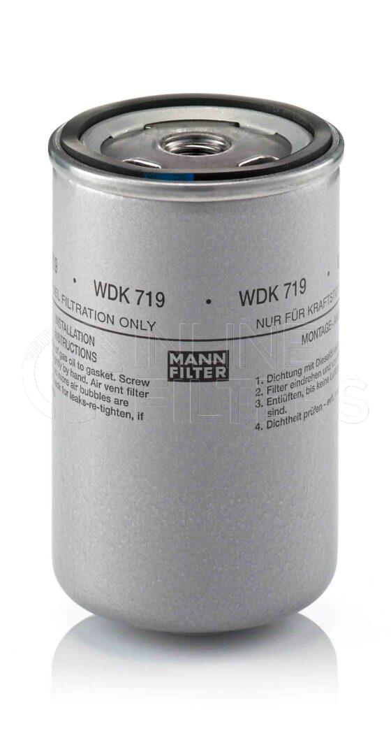 Mann WDK 719. Filter Type: Fuel.