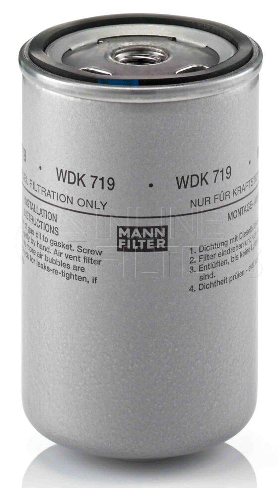 Mann WDK 719. Filter Type: Fuel.