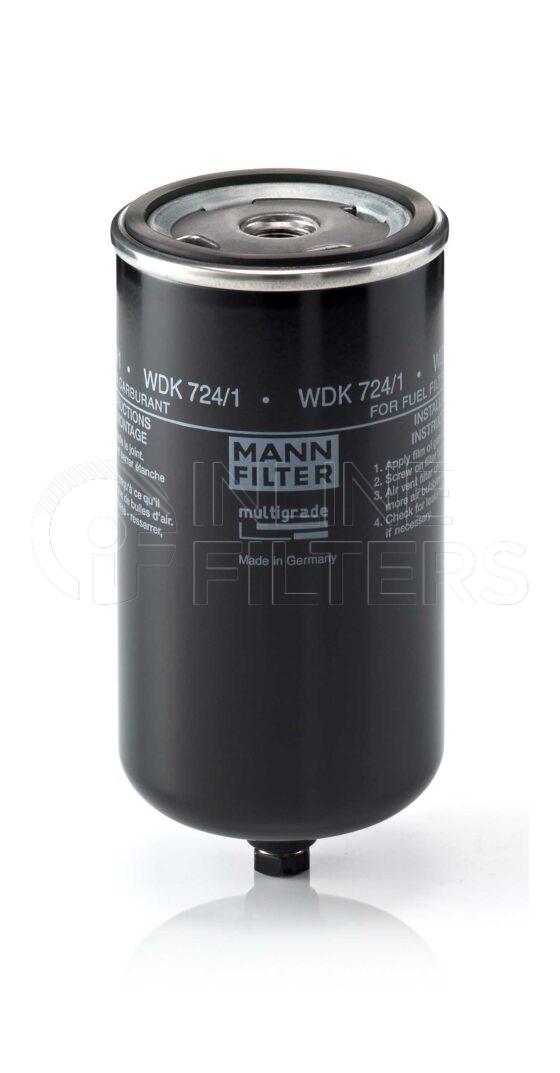 Mann WDK 724/1. Filter Type: Fuel.