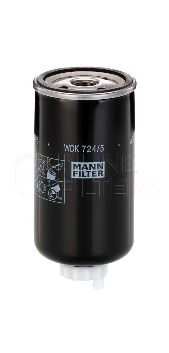 Mann WDK 724/5. Filter Type: Fuel.