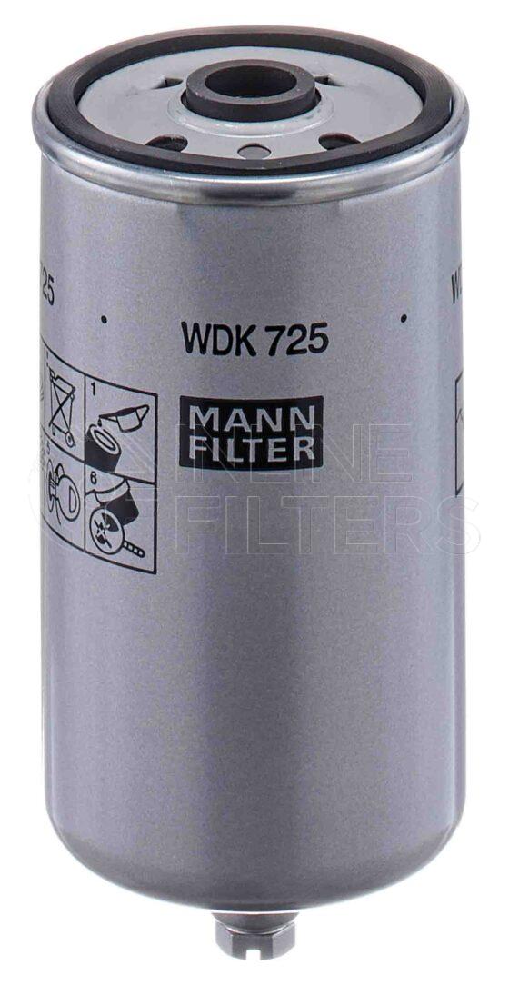 Mann WDK 725. Filter Type: Fuel.