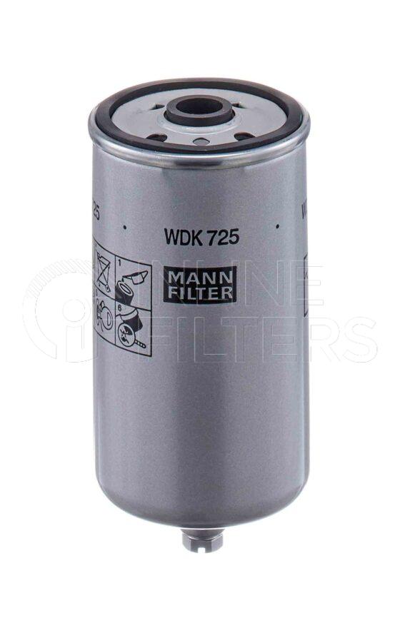Mann WDK 725. Filter Type: Fuel.