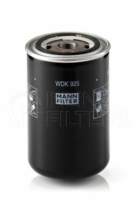 Mann WDK 925. Filter Type: Fuel.
