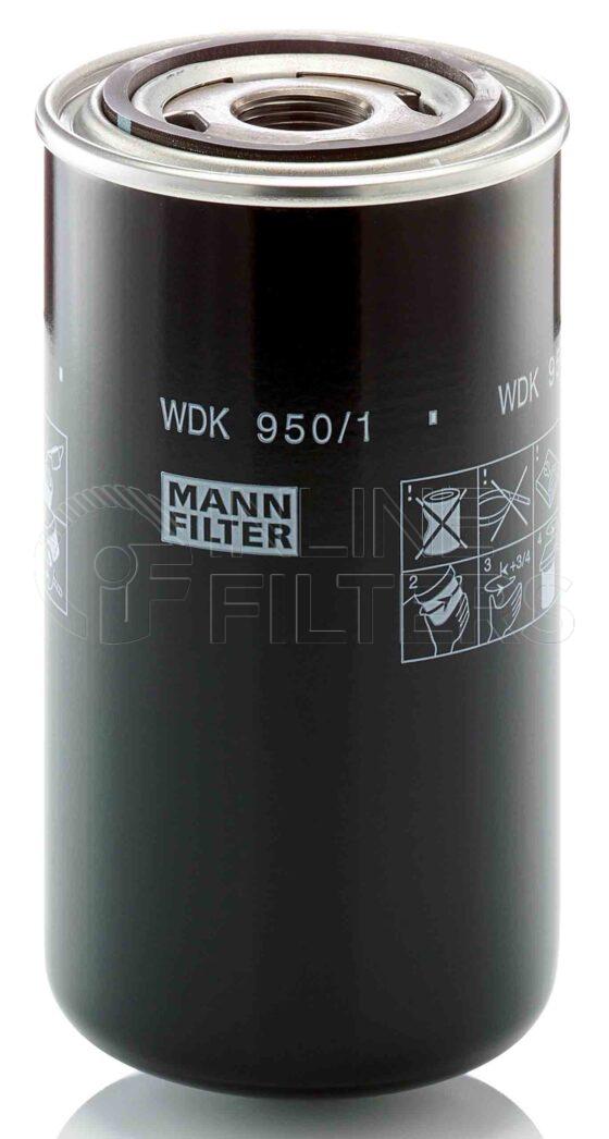 Mann WDK 950/1. Filter Type: Fuel.