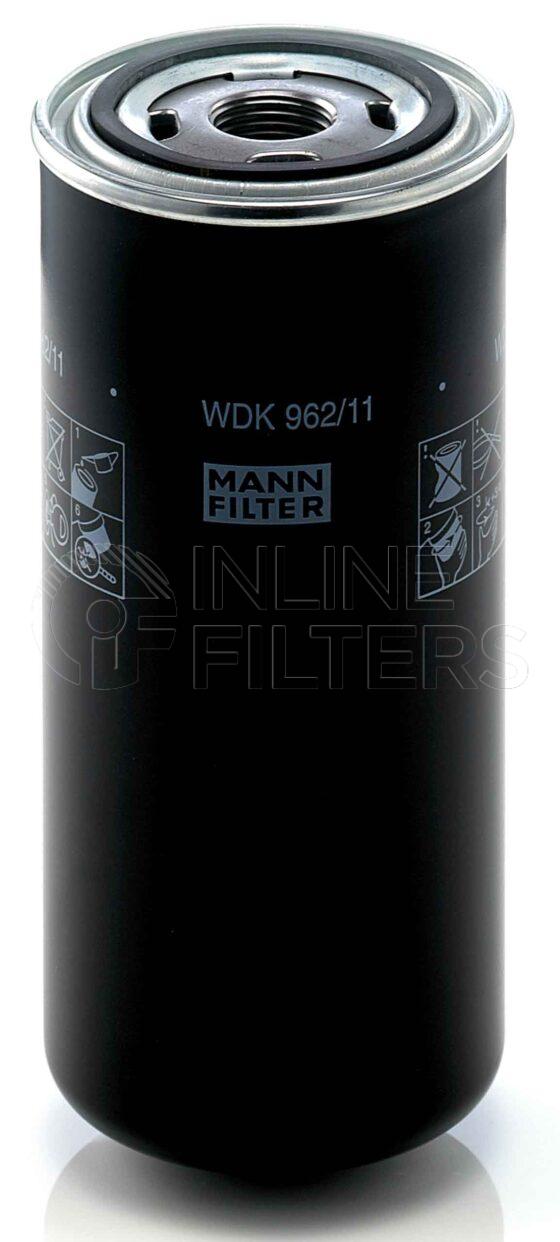 Mann WDK 962/11. Filter Type: Fuel.