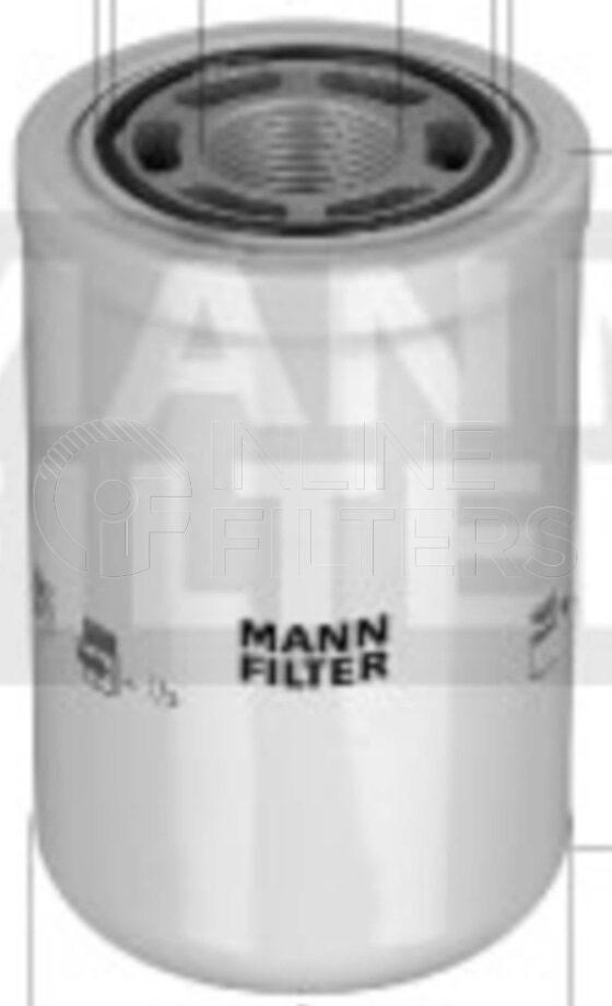 Mann WH 10 005. Filter Type: Lube.
