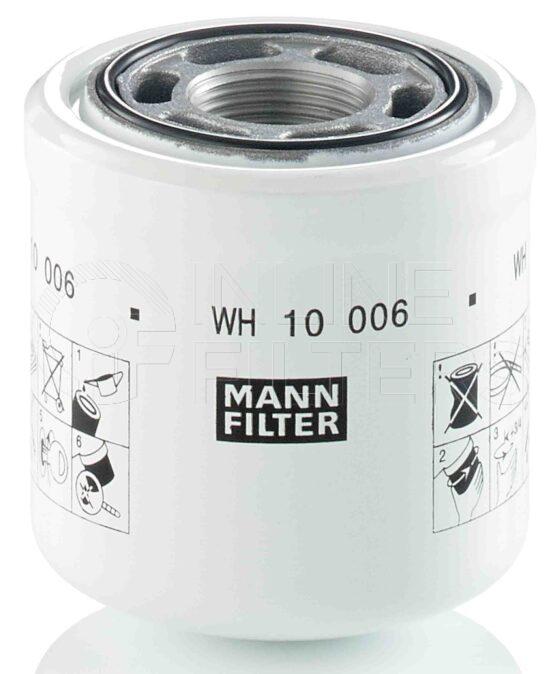 Mann WH 10 006. Filter Type: Hydraulic.