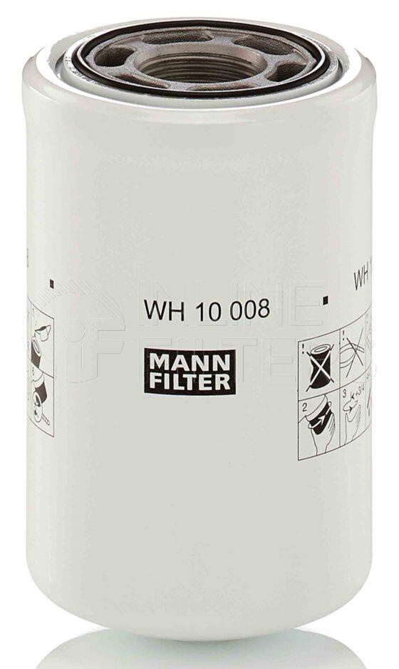 Mann WH 10 008. FILTER-Lube(Brand Specific) Product – Brand Specific Mann – Spin On Product Mann filter product