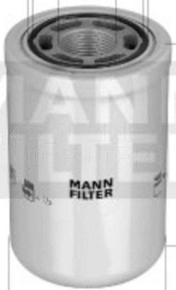 Mann WH 12 001. Filter Type: Hydraulic.