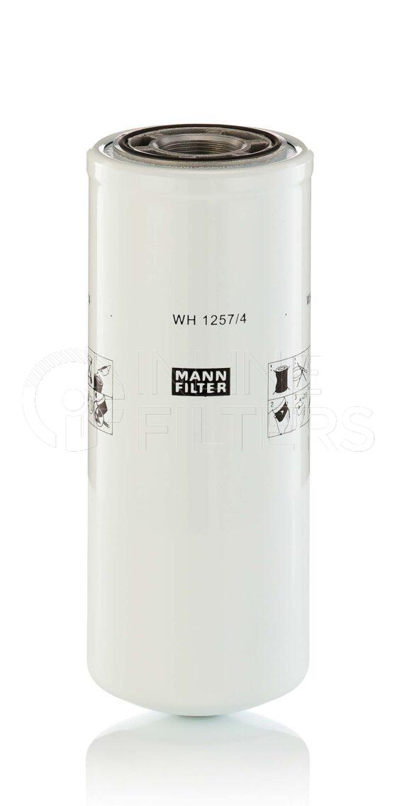 Mann WH 1257/4. FILTER-Hydraulic(Brand Specific) Product – Brand Specific Mann – Spin On Product Mann filter product